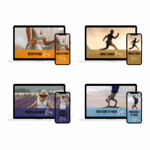 Onlinekurs Mockups für einen Mentalcoach