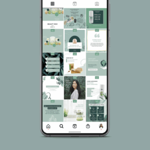 Instagram Posts für eine Beauty Brand