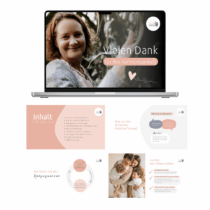 Präsentation für einen Familiencoach